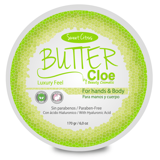 Crema Hidratante Corporal Butter Sweet Citrus 170 gr - Cloe Professional - LLONGUERAS Chile