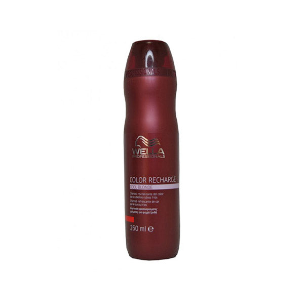 Shampoo Color Recharge Cool Blonde 250 ML - Wella - LLONGUERAS Chile